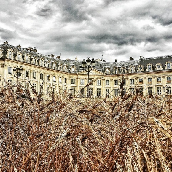 Chanel Woven Paper Wheat Pouch with Zipper - Picture 7 of 7